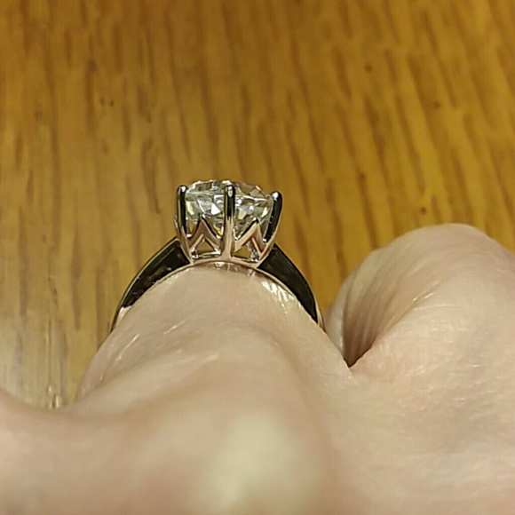SOLD HERKIMER DIAMOND QUARTZ  RING - Picture 3 of 8